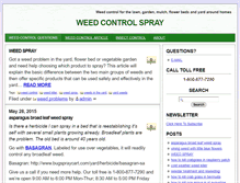 Tablet Screenshot of lawn-weeds.com